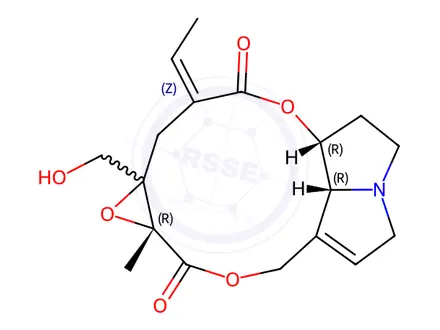 Chemical structure of (5R,9Z,12R,18R)-9-Ethylidene-7-(hydroxymethyl)-5-methyl-3,6,11-trioxa-15-azatetracyclo[10.5.1.05,7.0
