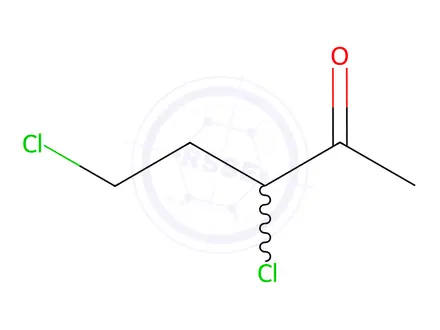 Chemical structure of 3,5-dichloropentan-2-one