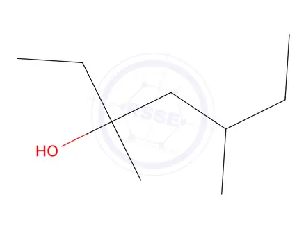 Chemical structure of 3,5-Dimethylheptan-3-ol