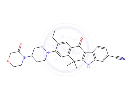 Chemical structure of Alectinib Impurity 105