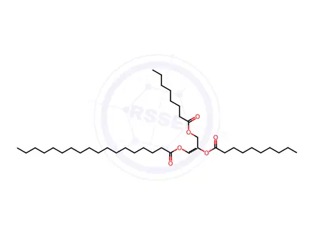 Chemical structure of Caprylic Acid Impurity 107