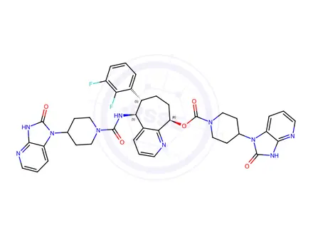 Chemical structure of Rimegepant Impurity 37