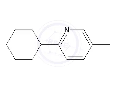 Chemical structure of 1187163-22-9 2-(2-Cyclohexenyl)-5-methylpyridine MFCD13152470