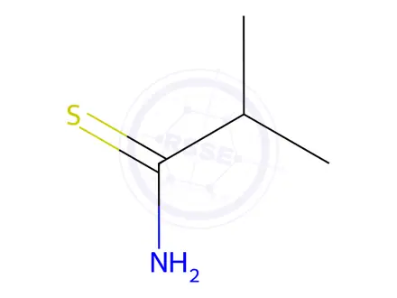 Chemical structure of 2-Methylpropanethioamide