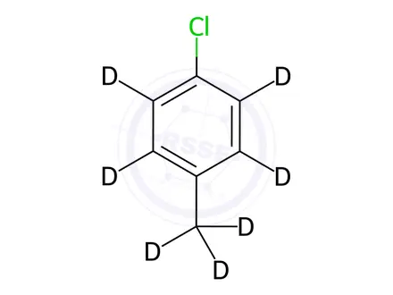 Chemical structure of 4-Chlorotoluene D7