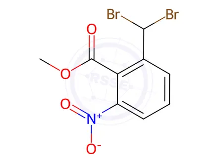 Chemical structure of Methyl 2-(dibromomethyl)-6-nitrobenzoate