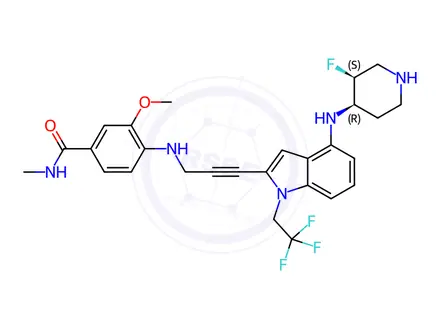 Chemical structure of Rezatapopt Impurity 8