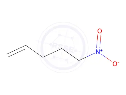 Chemical structure of 5-NITRO-1-PENTENE