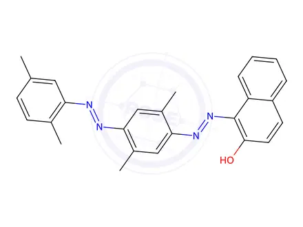 Chemical structure of Sudan Red 5B