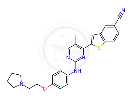 Chemical structure of Pacritinib Impurity 6