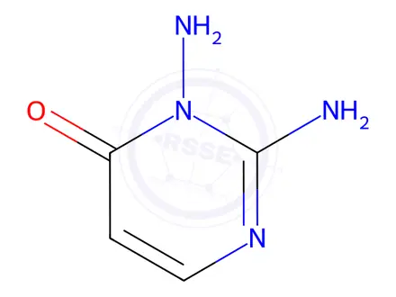 Chemical structure of 2,3-DiaMinopyriMidin-4(3H)-one