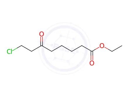 Chemical structure of ethyl 8-chloro-6-oxooctanoate