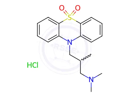 Chemical structure of Oxomemazine Hydrochloride