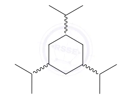 Chemical structure of 1,3,5-TRIISOPROPYLCYCLOHEXANE