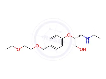 Chemical structure of Bisoprolol EP Impurity F