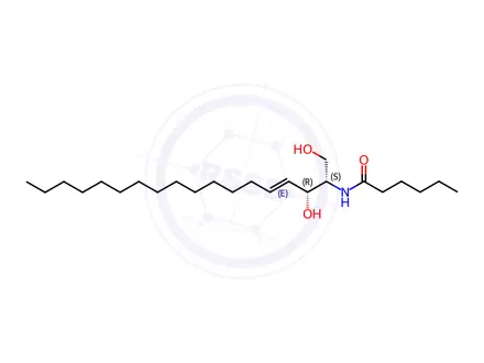 Chemical structure of C6 Ceramide