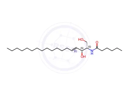 Chemical structure of C6 L-Threo Ceramide