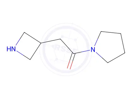 Chemical structure of 2-(Azetidin-3-yl)-1-(pyrrolidin-1-yl)ethan-1-one