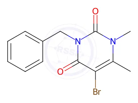 Chemical structure of Uracil Impurity 59