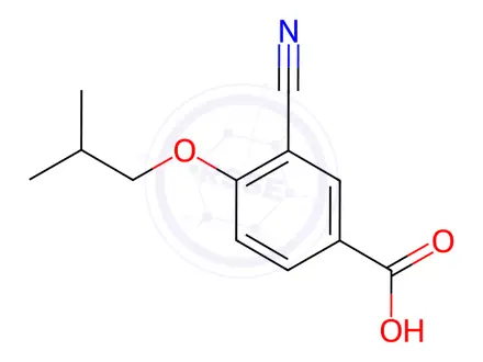 Chemical structure of Febuxostat Impurity 183