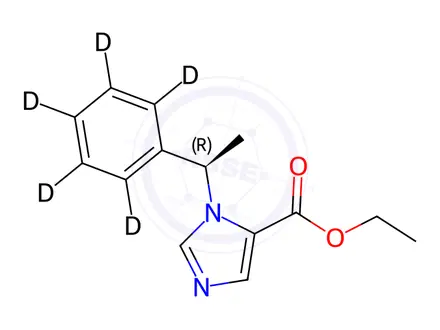 Chemical structure of Etomidate Impurity 155