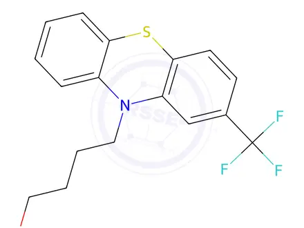 Chemical structure of Triflupromazine Impurity 110