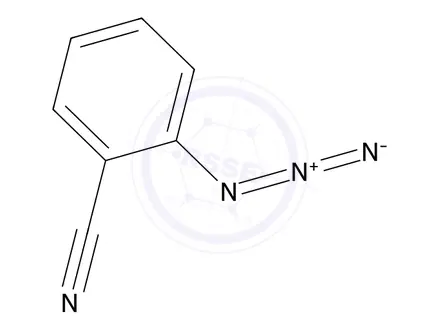 Chemical structure of 2-azidobenzonitrile