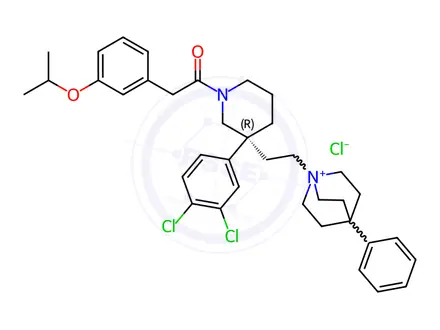Chemical structure of SR 140333