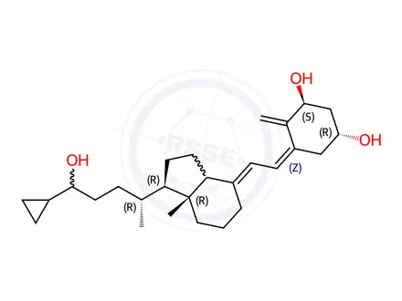Chemical structure of Calcipotriol Impurity 57 (Mixture Of Diastereomers)