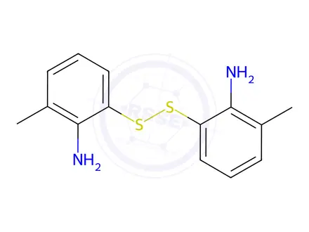 Chemical structure of 6,6'-Disulfanediylbis(2-Methylaniline)