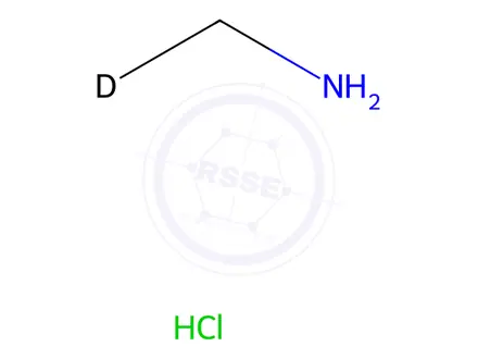 Chemical structure of Methan-D-amine hydrochloride