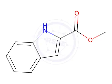 Chemical structure of Methyl indole-2-Carboxylate