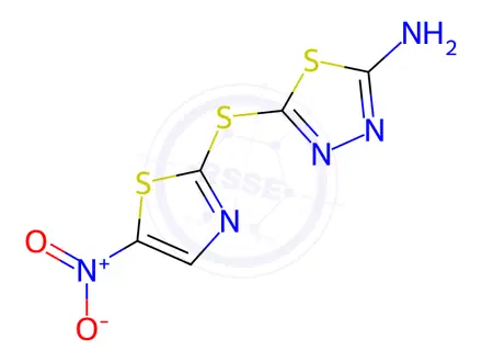 Chemical structure of Nitazoxanide Impurity 4(SU 3327)