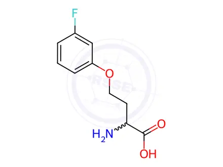 Chemical structure of o-(3-Fluorophenyl)homoserine