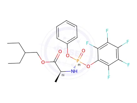 Chemical structure of Remdesivir Impurity 102