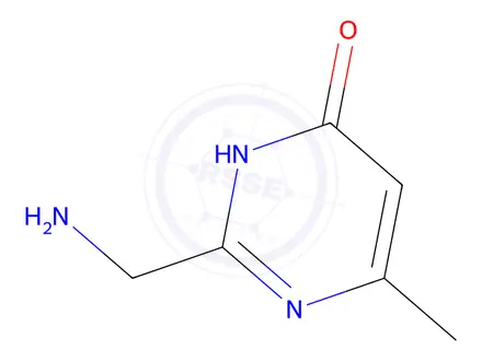 Chemical structure of 2-(Aminomethyl)-6-methyl-4-pyrimidinol Dihydrochloride Hydrate