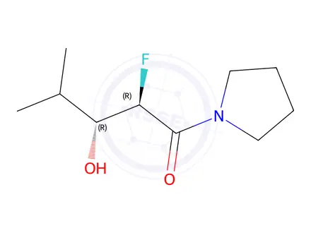 Chemical structure of 2-Fluoro-3-hydroxy-4-methyl-1-(pyrrolidin-1-yl)pentan-1-one