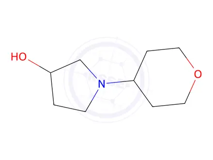 Chemical structure of 1-(oxan-4-yl)pyrrolidin-3-ol