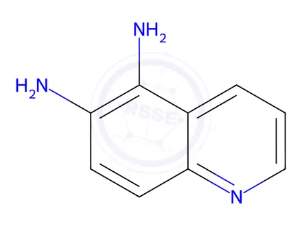 Chemical structure of 5,​6-​Quinolinediamine