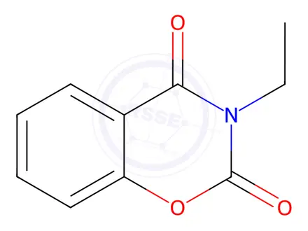 Chemical structure of 3-ethyl-2H-benzo[e][1,3]oxazine-2,4(3H)-dione