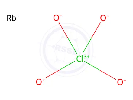 Chemical structure of RUBIDIUM PERCHLORATE