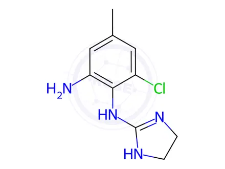 Chemical structure of Apraclonidine Hydrochloride Impurity 18