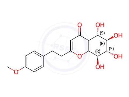 Chemical structure of 4'-Methoxyisoagarotetrol