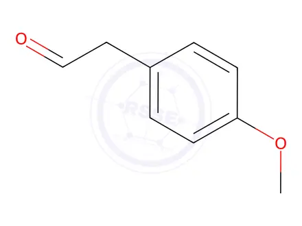 Chemical structure of 2-(4-Methoxyphenyl)acetaldehyde