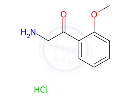Chemical structure of 2-AMINO-2'-METHOXYACETOPHENONE HYDROCHLORIDE