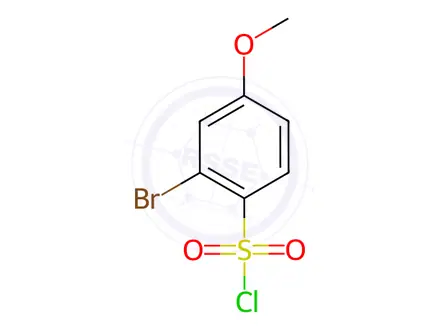 Chemical structure of 2-Bromo-4-methoxybenzenesulfonyl Chloride