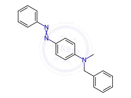 Chemical structure of N-Methyl-N-benzylazobenzen-4-amine