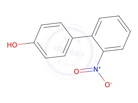 Chemical structure of 2'-Nitro-[1,1'-biphenyl]-4-ol