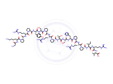 Chemical structure of Drosocin