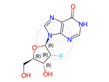 Chemical structure of 2'-Fluoro-2’-deoxyinosine
